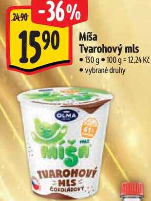 Míša Tvarohový mls, 130 g 