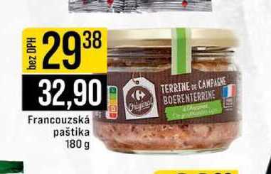 Francouzská paštika 180 g 