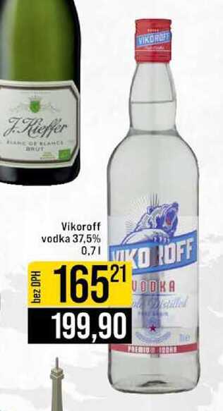 Vikoroff vodka 37,5% 0,7 l
