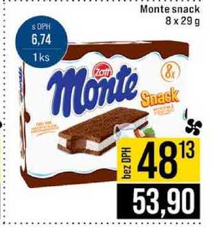 Zott Monte snack 8 x 29 g