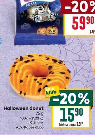 Halloween donut 75 g 