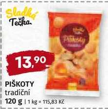 Sladká tečka PIŠKOTY tradiční 120 g   