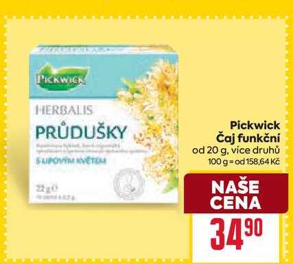 Pickwick Čaj funkční od 20 g