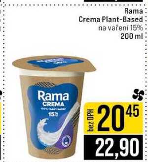 Rama Crema Plant-Based na vaření 15% 200 ml 