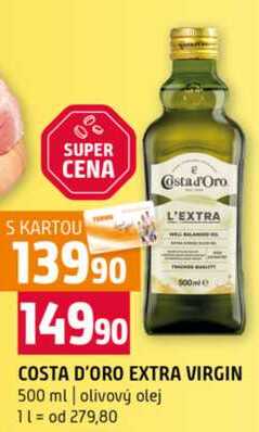 Costa d´oro extra virgin 500 ml