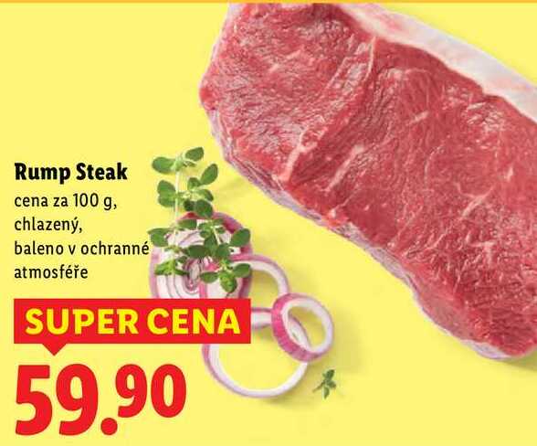 Rump Steak, cena za 100 g