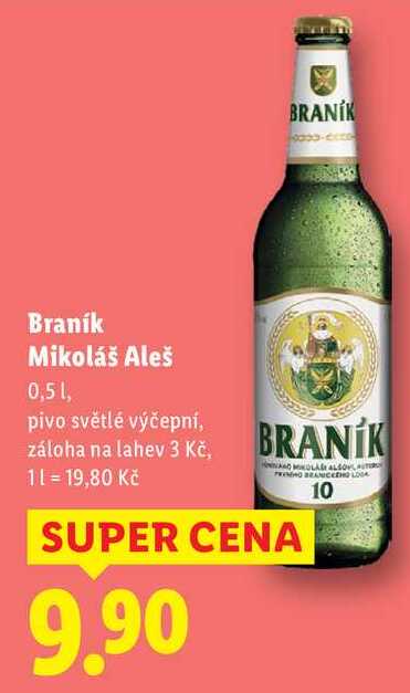 Braník Mikoláš Aleš, 0,5 l