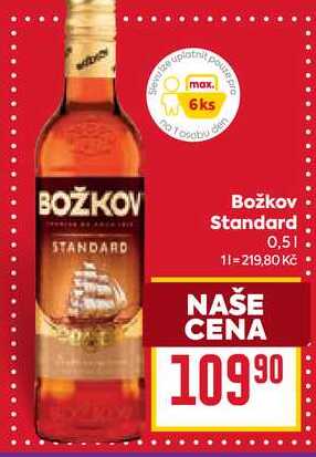 Božkov Standard 0,5l