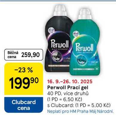 Perwoll Prací gel 40 PD