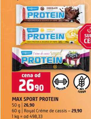 Max sport protein 50g