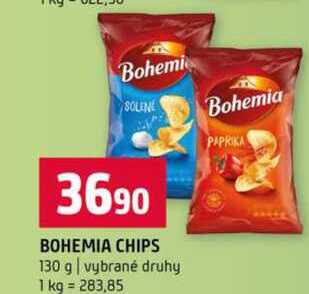 Bohemia chips 130g