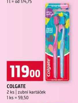 Colgate zubní kartáček 2ks