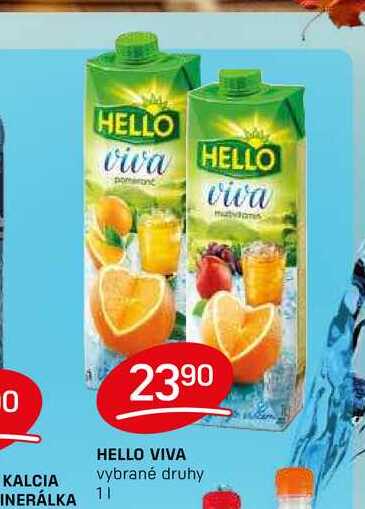 HELLO VIVA vybrané druhy 1l 