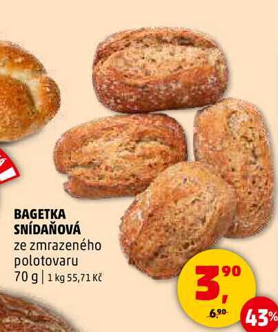 BAGETKA SNÍDAŇOVÁ, 70 g 
