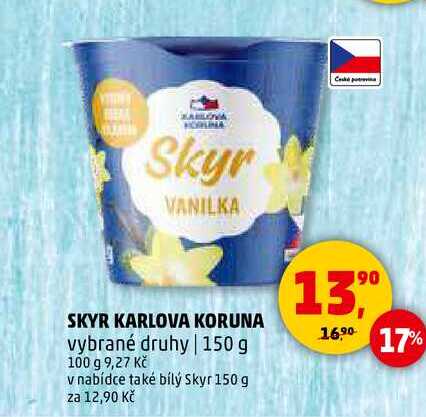 SKYR KARLOVA KORUNA, 150 g