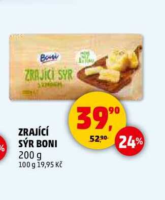 ZRAJÍCÍ SÝR BONI, 200 g 