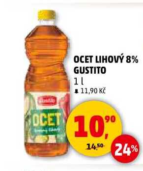 OCET LIHOVÝ 8% GUSTITO, 1 l