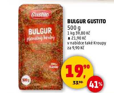 BULGUR GUSTITO, 500 g