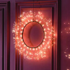 Venkovní vánoční věnec PYROP