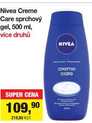 Nivea Creme Care Pečující sprchový gel 500ml