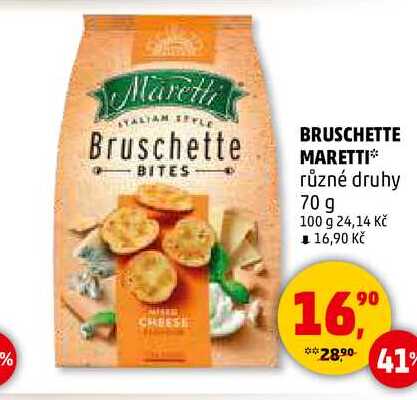 BRUSCHETTE MARETTI, 70 g 