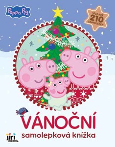 Vánoční samolepková knížka Prasátko Peppa