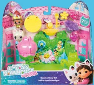 Gabby's Dollhouse křišťálová zahrada