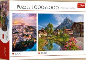 Trefl 1000+2000 puzzle