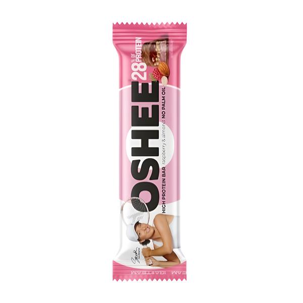 Oshee Proteinová tyčinka Malina & Mandle