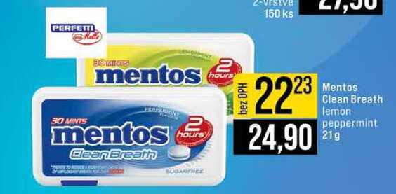 Mentos Clean Breath 21 g