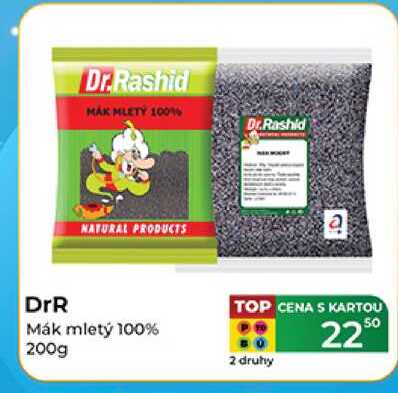 Dr.Rashid Mák mletý 100% 200g 