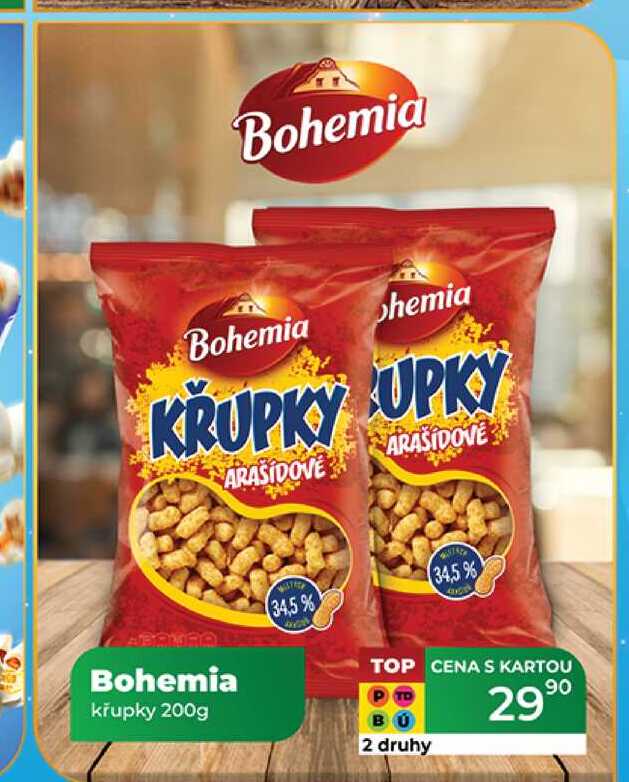 Bohemia křupky 200g