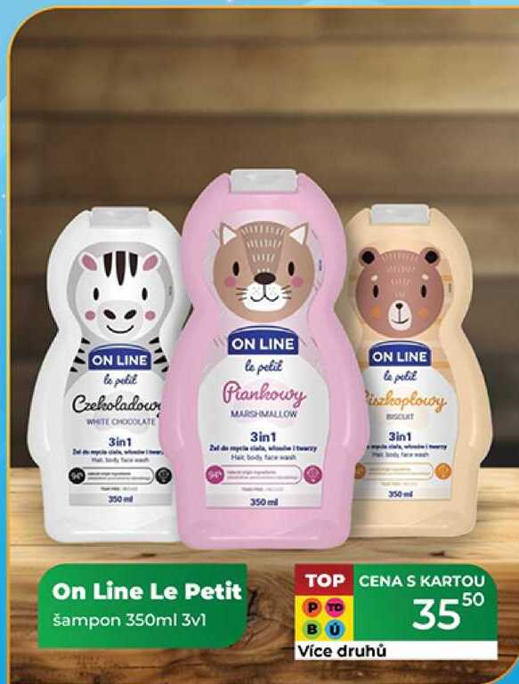 On Line Le Petit šampon 350ml 3v1  