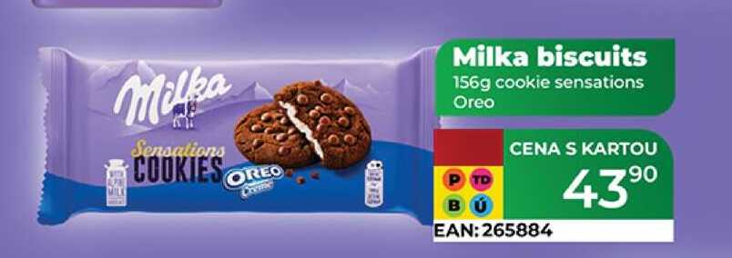 Milka biscuits 156g cookie sensations Oreo