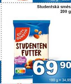 Studentská směs 200 g 