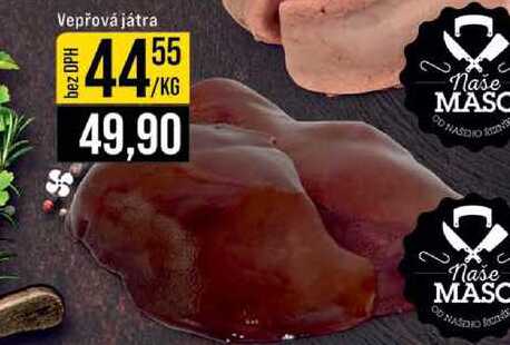 Vepřová játra 1 kg