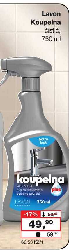 Lavon Koupelna čistič, 750 ml