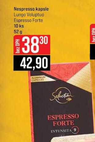 Nespresso kapsle 10 ks