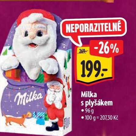 Milka s plyšákem  96g
