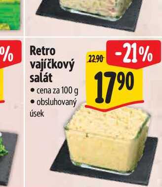 Retro vajíčkový salát 100 g