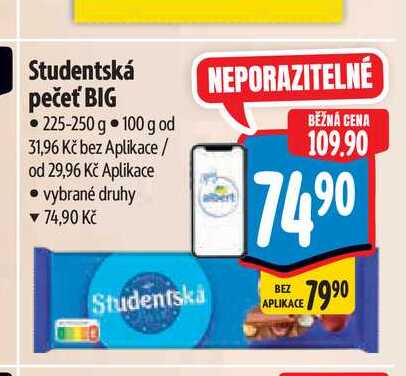 Studentská pečeť BIG 225-250 g