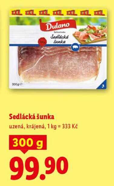 Sedlácká šunka, 300 g