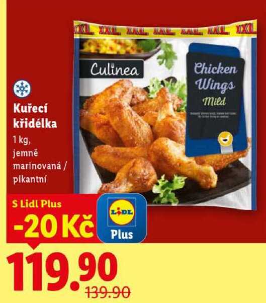 Kuřecí křidélka, 1 kg