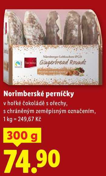 Norimberské perníčky, 300 g