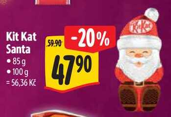 Kit Kat Santa, 85 g