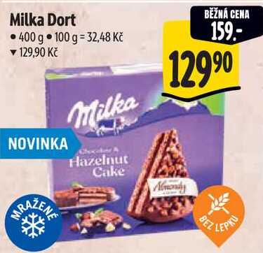 Milka Dort, 400 g
