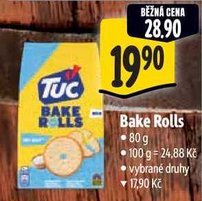Bake Rolls, 80 g
