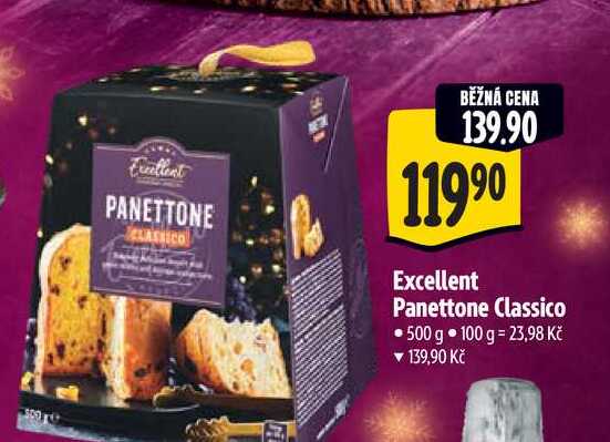 Excellent Panettone Classico 500 g