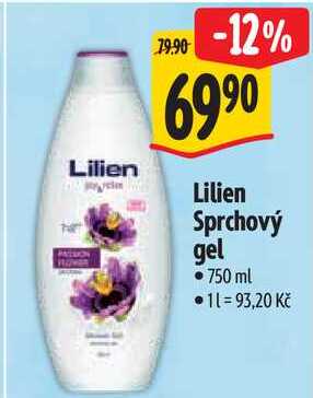 Lilien Sprchový gel, 750 ml