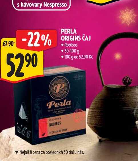   PERLA ORIGINS ČAJ 30-100 g